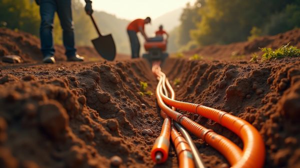 Tranchée et enfouissement de câble : techniques et bonnes pratiques